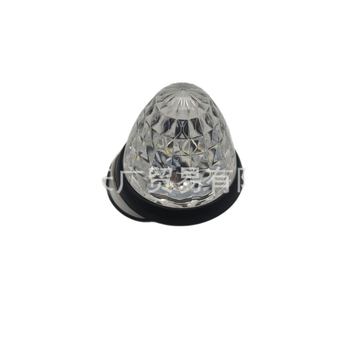 Bullet-Head svjetlo za signalizaciju kamiona, 16 LED, 10-24V, DY-105, ABS, bočno svjetlo upozorenja, kompatibilno s kamionima, teškim kamionima i autobusima