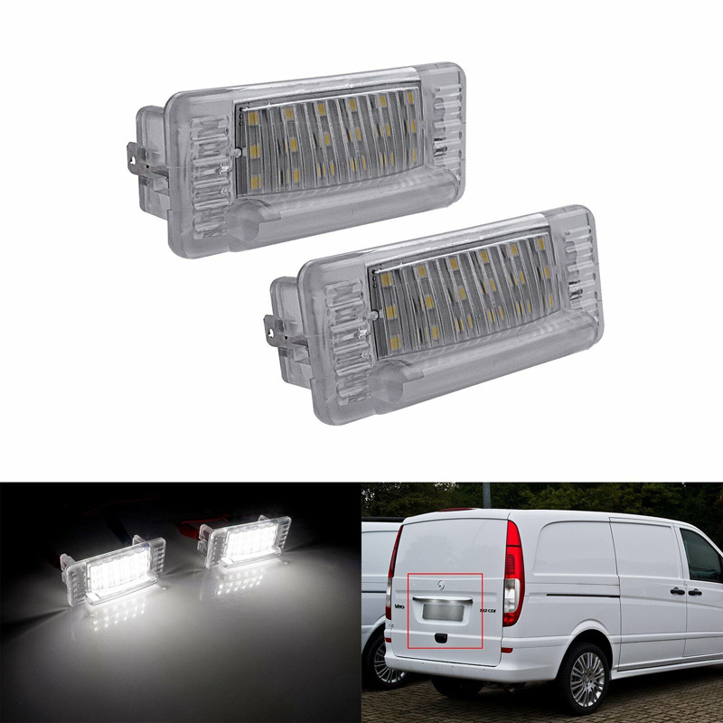 Svjetlo registarske pločice za Mercedes-Benz Sprinter 2500, LED 2835, 12V, 3W, 300 lm, IP67