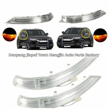 Zrkadlové smerovacie svetlo pre Volkswagen Touareg 2007-2011, 12V, 7L6949102C/7L6949101C