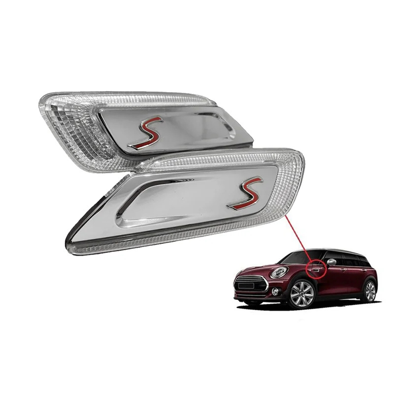 Nine Wings oldalsó fény és index a BMW Mini Clubman F54 Cooper S (2016-2023) számára - Cikkszámok 63137358469/63137358470, PC ABS