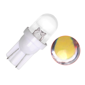 Autó T10 kerek fejű LED belső világítás – világítás a rendszámtábla és a csomagtartó számára, 12V, 2W, 300 lm