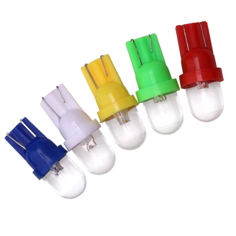 Autó T10 kerek fejű LED belső világítás – világítás a rendszámtábla és a csomagtartó számára, 12V, 2W, 300 lm