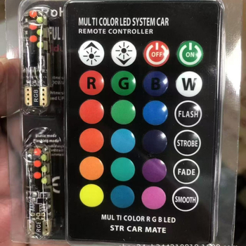 T10 6-LED svjetlo za registarsku pločicu, 12V, IP65, 1.32W, 300 lm, 5050 RGB
