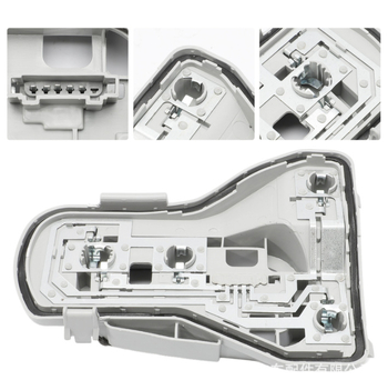 Držač lampe za Volkswagen Polo (lijevo/desno) – ABS, LED, 12V, 3W, 1800 lm