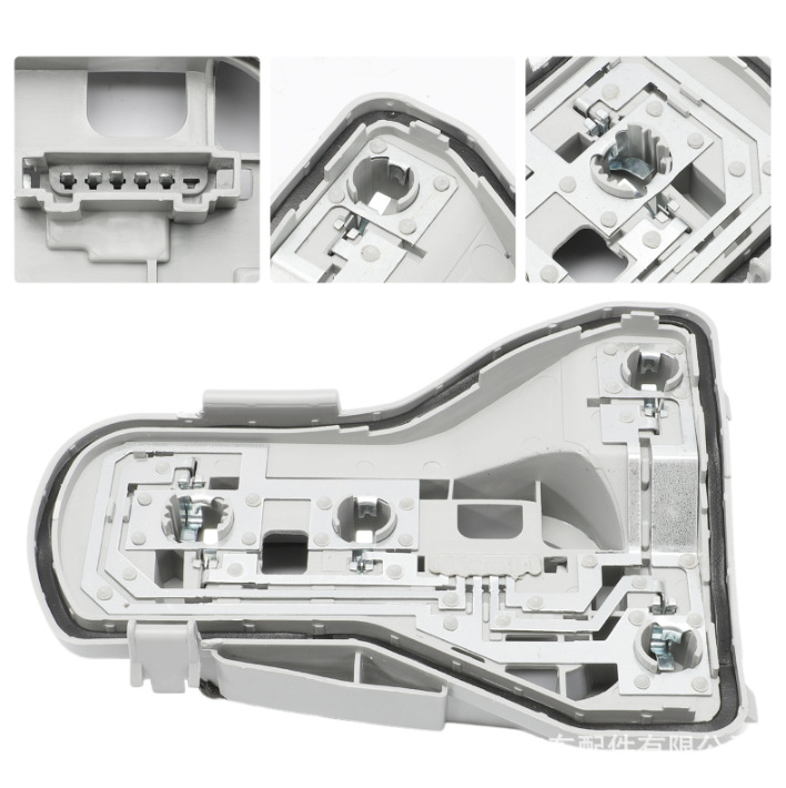 Držač lampe za Volkswagen Polo (lijevo/desno) – ABS, LED, 12V, 3W, 1800 lm