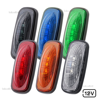 Lumini LED laterale pentru camion cu indicator de lățime – tensiune 10-30V, LED 6000K, model FS-UK, durată de viață 50.000 h