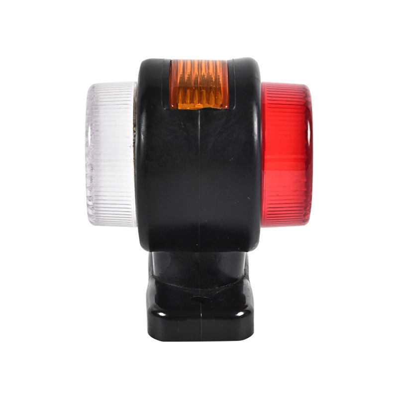 LED bočna svjetiljka za kamion 12–24V, ABS kućište, Edge Light 6, ugradnja klikom