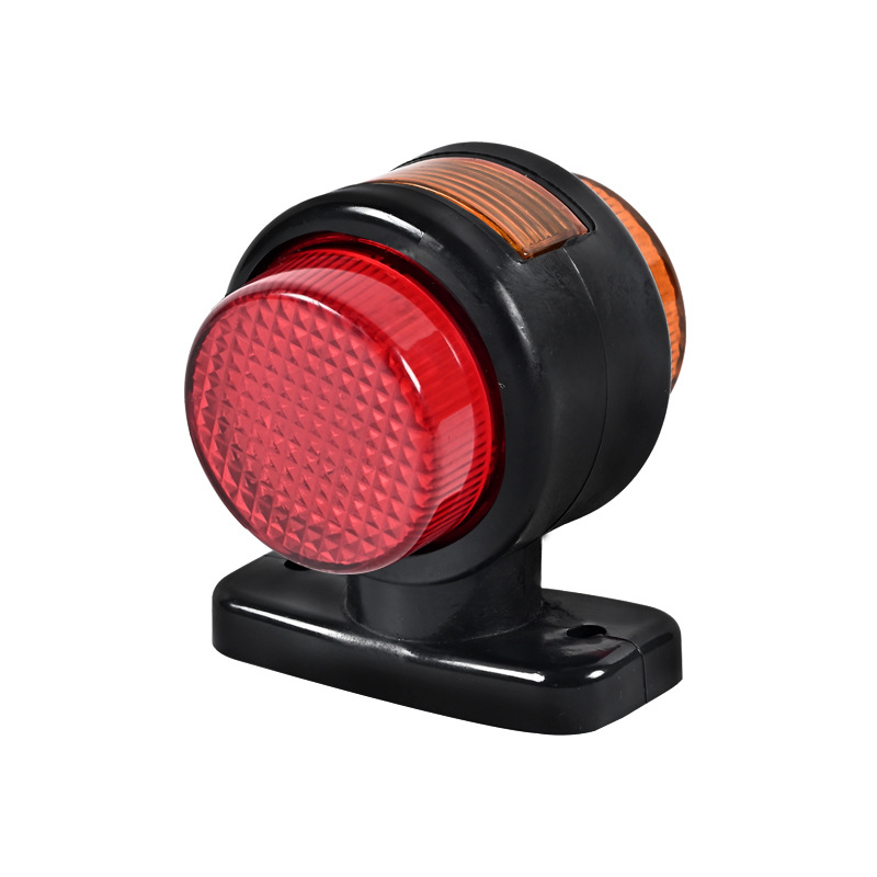 LED bočna svjetiljka za kamion 12–24V, ABS kućište, Edge Light 6, ugradnja klikom