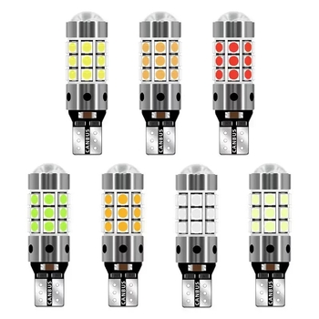 T10 LED auto svjetlo za poziciju, visoke svjetline, 12-24V, 27 SMD svjetlo za registarsku pločicu