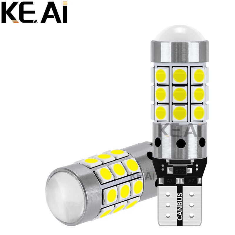 T10 LED auto svjetlo za poziciju, visoke svjetline, 12-24V, 27 SMD svjetlo za registarsku pločicu