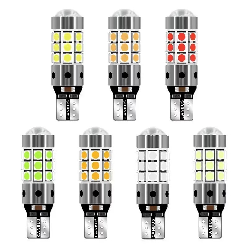 T10 LED auto svjetlo za poziciju, visoke svjetline, 12-24V, 27 SMD svjetlo za registarsku pločicu