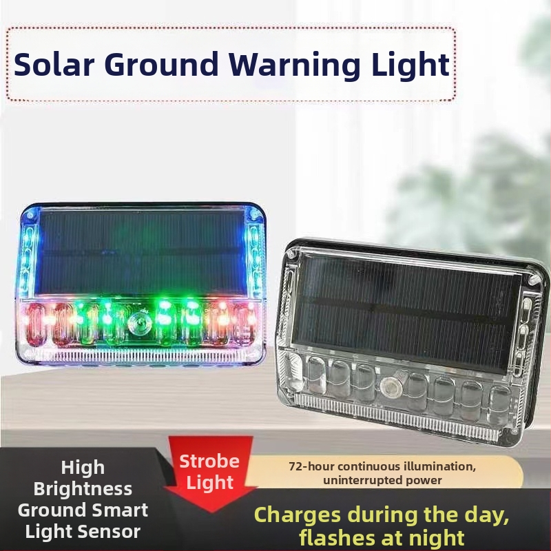 Saules enerģijas sānu gaisma kravas automašīnai – LED brīdinājuma gaisma piekabei, bez vadiem, magnētiskais stiprinājums, ūdensizturīga