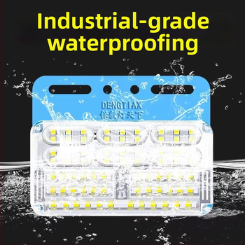 24V kravas automašīnas zemē piestiprināmi veekindri sānu un vidējie gaismas, riepu gaismas un atpakaļgaitas lukturi, 6000K, 5000lm