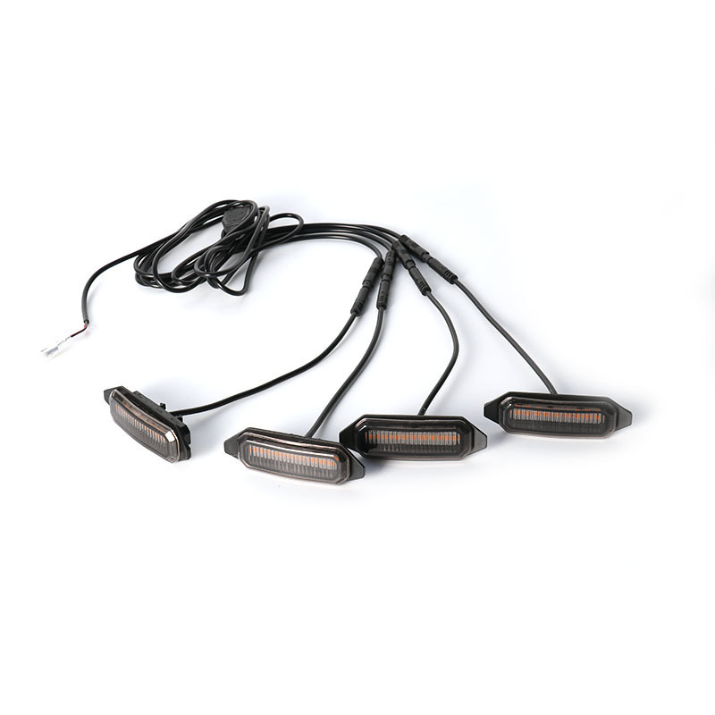 Tank 500 középső rács LED DRL – 12V, IP67, műanyag + PC