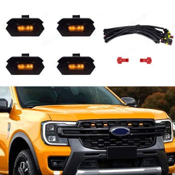 LED dnevna svjetla za Ford Ranger T9 — materijal: plastika; izvor svjetla: LED; primjenjivi modeli: T9, Ranger T9