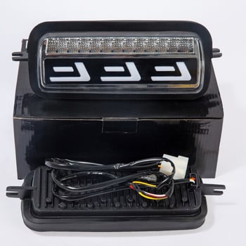 LED DRL и мигачи за Lada Niva, модел 30LS, 12V, 55W, 5000K, 50000h