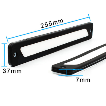 Autó COB nappali menetfény – LED 12V, 6W, IP65 vízálló, alumínium ház, modell C0248