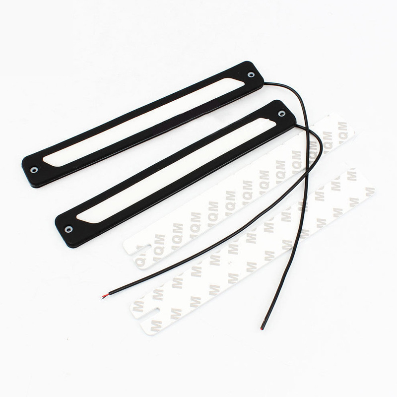 Autó COB nappali menetfény – LED 12V, 6W, IP65 vízálló, alumínium ház, modell C0248