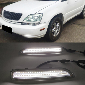 Faruri de ceață față cu lumini de zi pentru Lexus RX330 RX300 – ABS+LED, 12V, 8W, IP67, 800LM