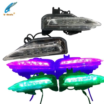 Infiniti LED prednje svjetlo branika s RGB magičnom bojom DRL i streamer signalom za skretanje (15W, 9-16V)