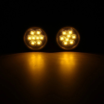 Bandă de iluminare a grilei Wrangler JK cu lumină de zi – ABS, 3W, 10-12V, Model LL-ZWD-1