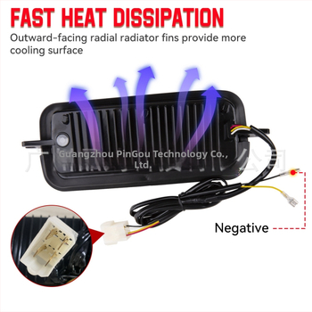 LED denné svetlá a smerovky pre LADA Niva 1995–2015, druhá generácia, typ F, 12V, IP67, ABS/PP/PC