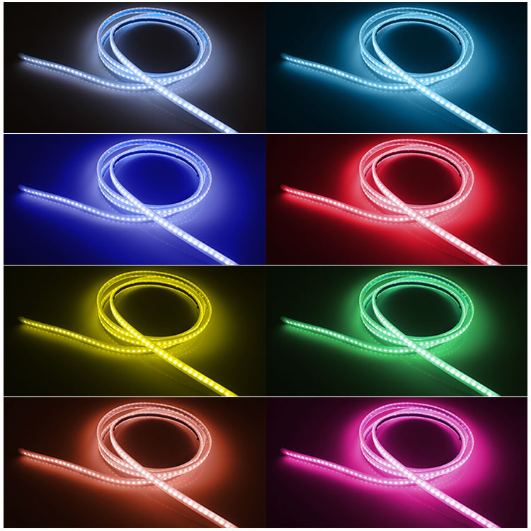 Autófedél LED dekorat fénycsík – nappali fény DRL, 12V, 6W, 0,5A, modell: Car cover lamp