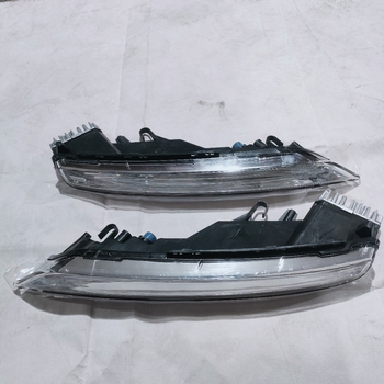 LED дневни светлини за Porsche Cayenne 2015-2017, предна броня; ABS, 12V; части 95863118130/18230 и 7P5941181J/82J