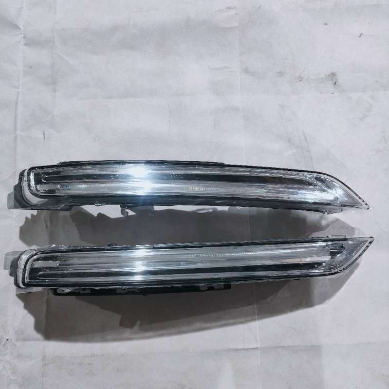 LED дневни светлини за Porsche Cayenne 2015-2017, предна броня; ABS, 12V; части 95863118130/18230 и 7P5941181J/82J