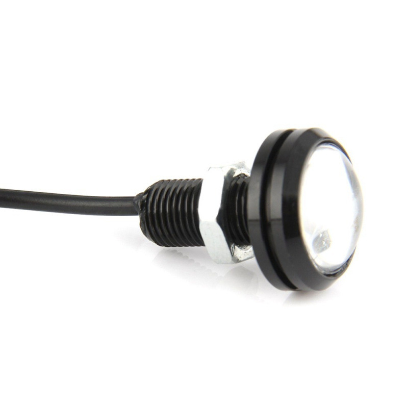 LED Eagle Eye svjetla, 23 mm, 12 LED, izuzetno svijetla leća, visoka snaga, dnevna svjetla i stražnje svjetlo