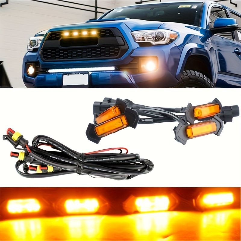 Y-S33 Žuto LED dnevno svjetlo za Tacoma 2016–2019 središnja rešetka