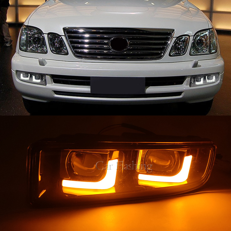 Prednji sklop svjetala za maglu Lexus LX470 (98-07) s DRL lećom, ABS+LED, 8W, 800 lm, 12V