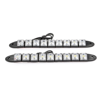 LED DRL în formă de șarpe — flexibil, model Greedy Snake, 12V, 3W, 0.2A, compatibil universal