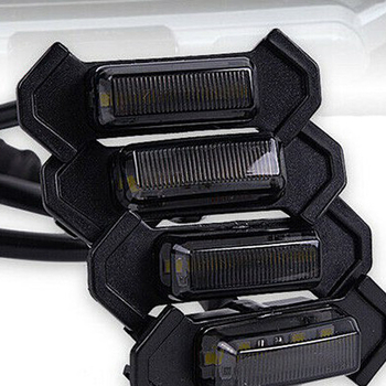 Tacoma Mid-Grid LED Daylight Running Light pentru grila mijlocie (12V, LED de 1W, carcasa ABS, compatibil cu Tacoma 16–19)