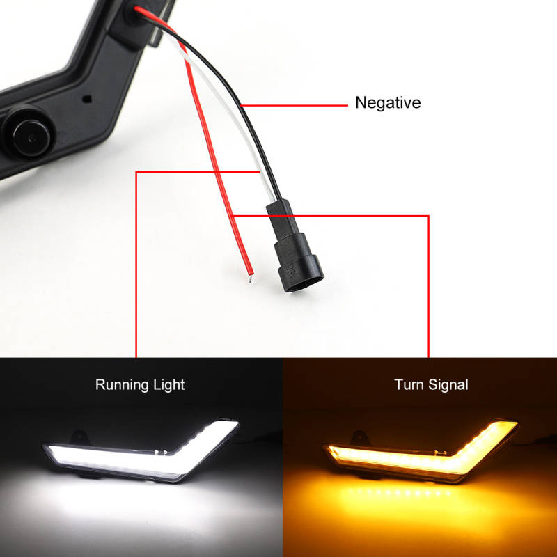 ATV DRL svjetla i signal za skretanje Can-Am Defender Max 2020-2022 – 12V LED, 20W, PMMA/ABS, Model ATV-25