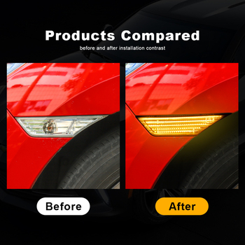 Φως πλευρικού φέρινγκ για Honda Civic 10ής γενιάς – LED, 12V, 3W, 6500K, υλικό PC