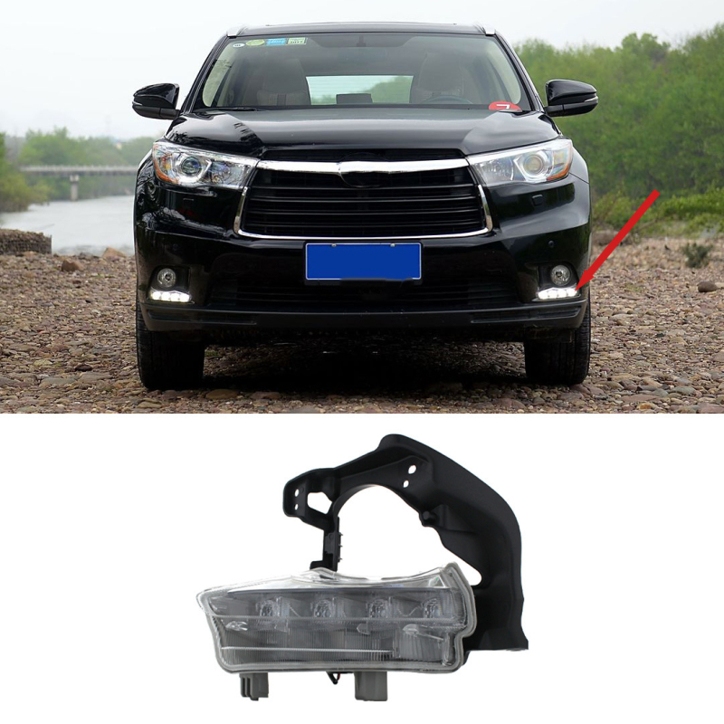 81440-0E030 Dnevna svjetla za Toyota Highlander 2015-2017 81430-0E030