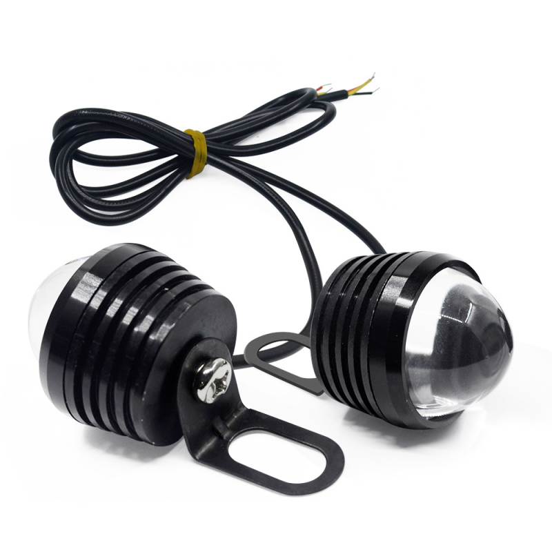 LED Oko orla za automobil, 5W, visoke snage bljeskalica, fisheye leća, univerzalno dnevno svjetlo za motocikle
