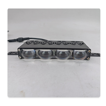 Lumină LED pentru grila mașinii – proiector off-road, model XZ10, construcție din aluminiu, 12-36V
