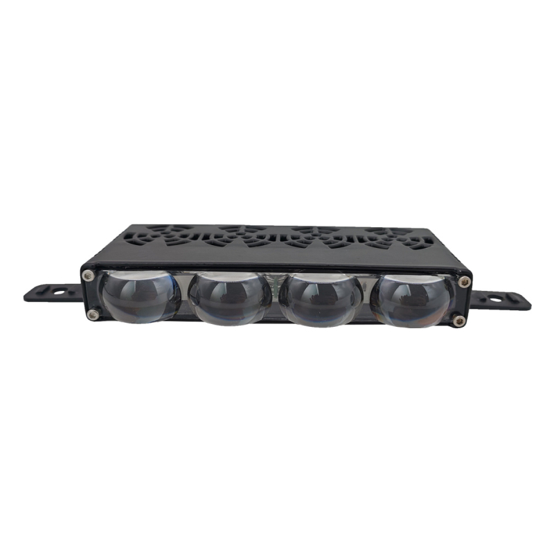 Lumină LED pentru grila mașinii – proiector off-road, model XZ10, construcție din aluminiu, 12-36V