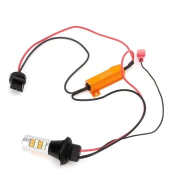 LED semnalizare cu două culori și lumină de zi, 12V, 26W, 42×2835 SMD, 5000K, 50.000 h