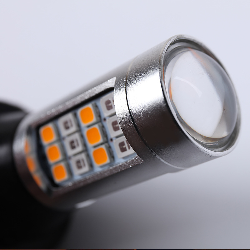 LED semnalizare cu două culori și lumină de zi, 12V, 26W, 42×2835 SMD, 5000K, 50.000 h