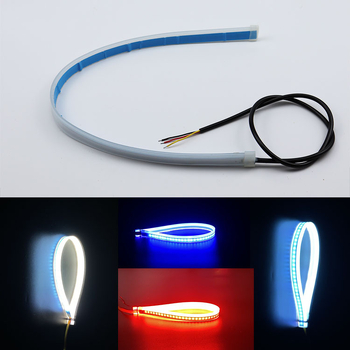 Lumini de zi ultra-subțiri pentru mașină LED bandă din silicon 12V 0.5A 1200 lm