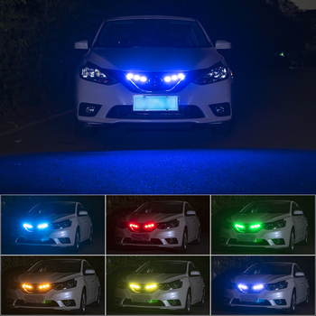 Lumină pentru grilă auto, pentru vehicule off-road, controlată prin aplicație Bluetooth, universală, 12V IP68