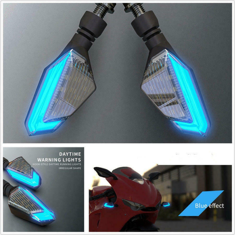 Motociklistična LED dnevna svjetla i pokazivač smjera, model 15LED, 12V, 1.2W, 3500K, vijek trajanja 50000h