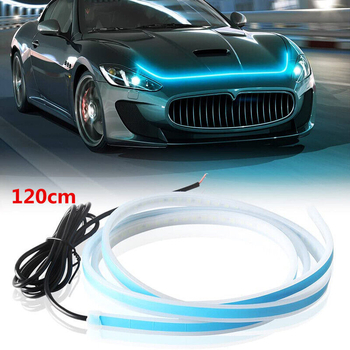 Automobilska LED ambijentalna dnevna svjetla, silikon, 12V, 9W, model Cover light, instalacija: ugrađena u prednji poklopac