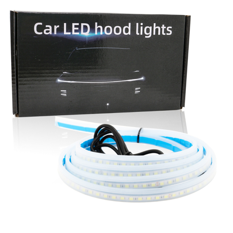 Automobilska LED ambijentalna dnevna svjetla, silikon, 12V, 9W, model Cover light, instalacija: ugrađena u prednji poklopac