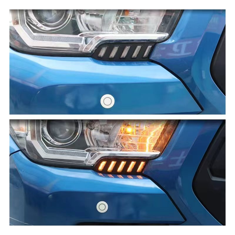 Tacoma 2016-2020 LED dnevne svjetiljke s signalizacijom, 12V, 55W, ABS