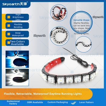 Automobilska LED dnevna svjetla – model zmije, LED, 12V, 40W, plastika