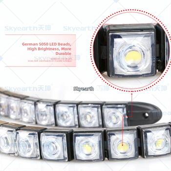 Automobilska LED dnevna svjetla – model zmije, LED, 12V, 40W, plastika